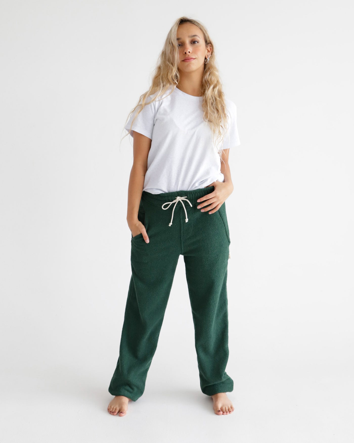 Roxy OCEANSIDE PANT - Trousers - duck green/green 